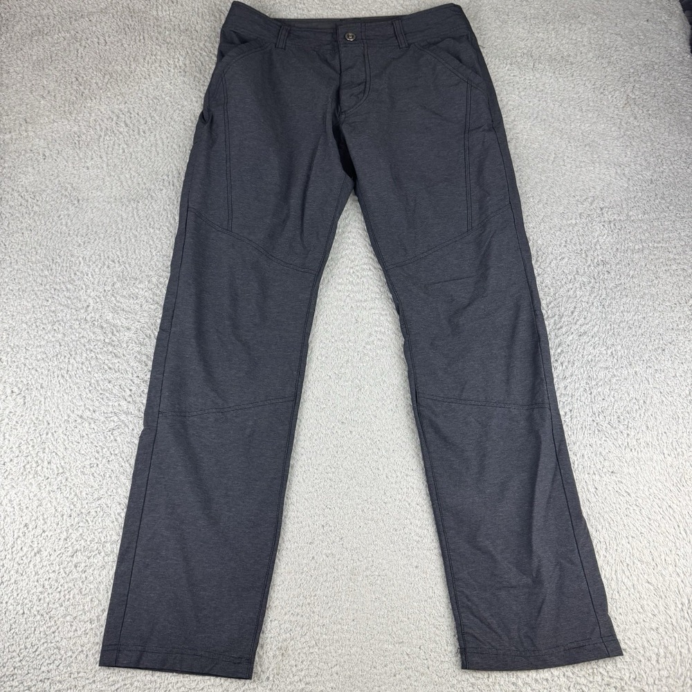 Kuhl Deceptr Pants Mens 32x32 Tapered Gray Slate Hiking Outdoor Lightweight
